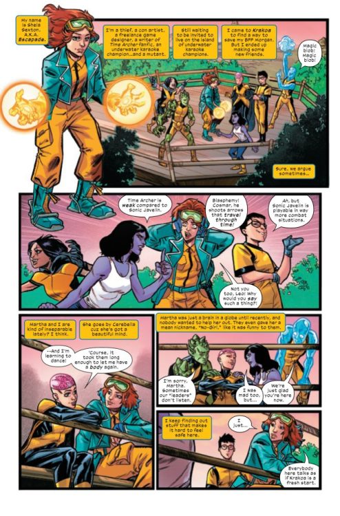 marvel comics exclusive preview new mutants