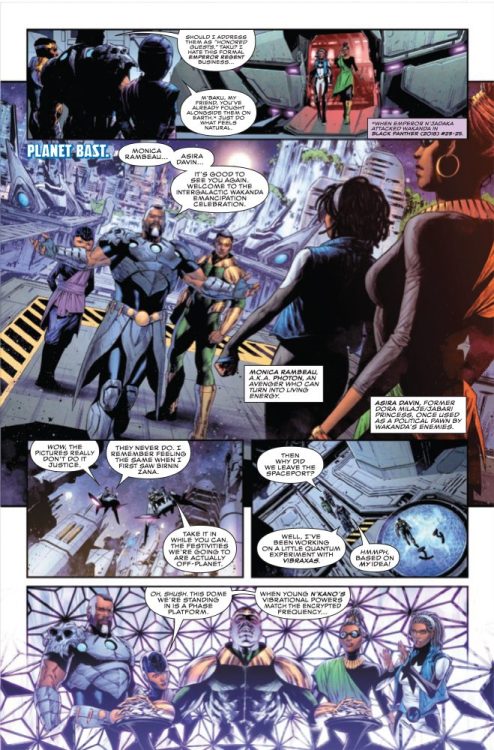 marvel comics exclusive preview wakanda black panther