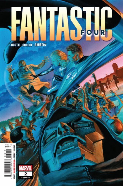 marvel comics exclusive preview fantastic four