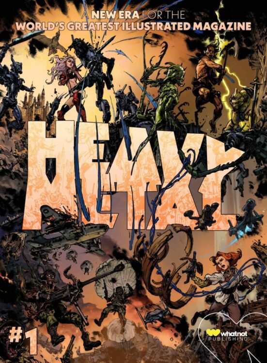 Exclusive Preview: CYBERARCHY From HEAVY METAL MAGAZINE Vol. 2 #1