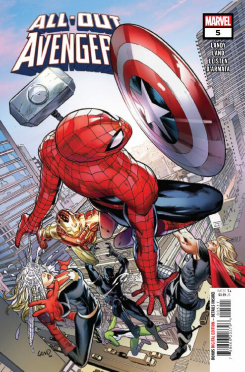 marvel comics excusive preview all out avengers