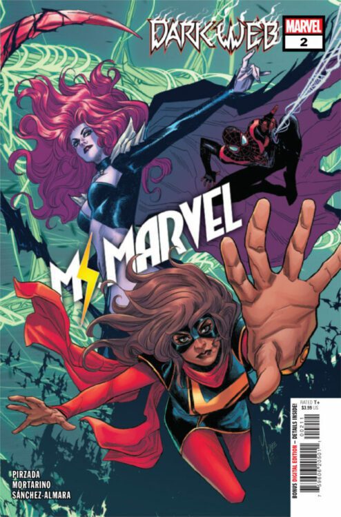 marvel comics exclusive preview dark web ms marvel