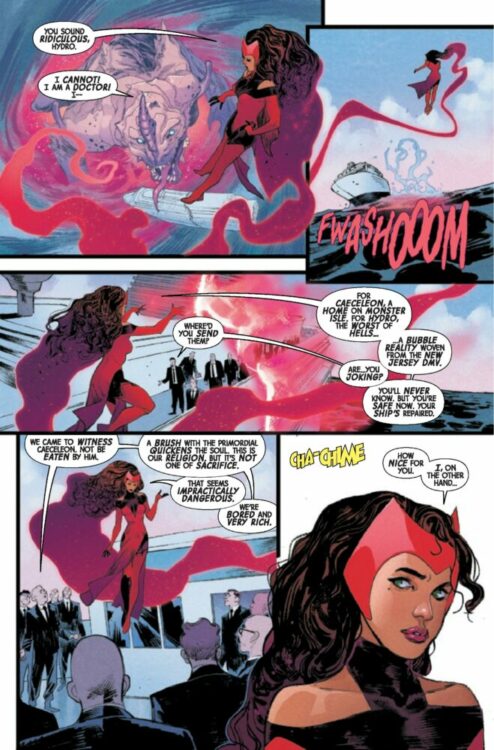 SCARLET WITCH #1 Is A Fresh Start With Tons Of Mystery