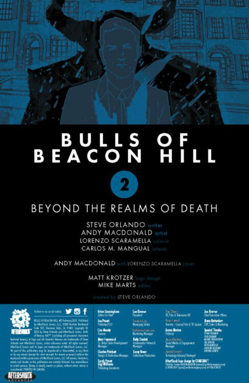 aftershock comics exclusive preview bulls of beacon hill