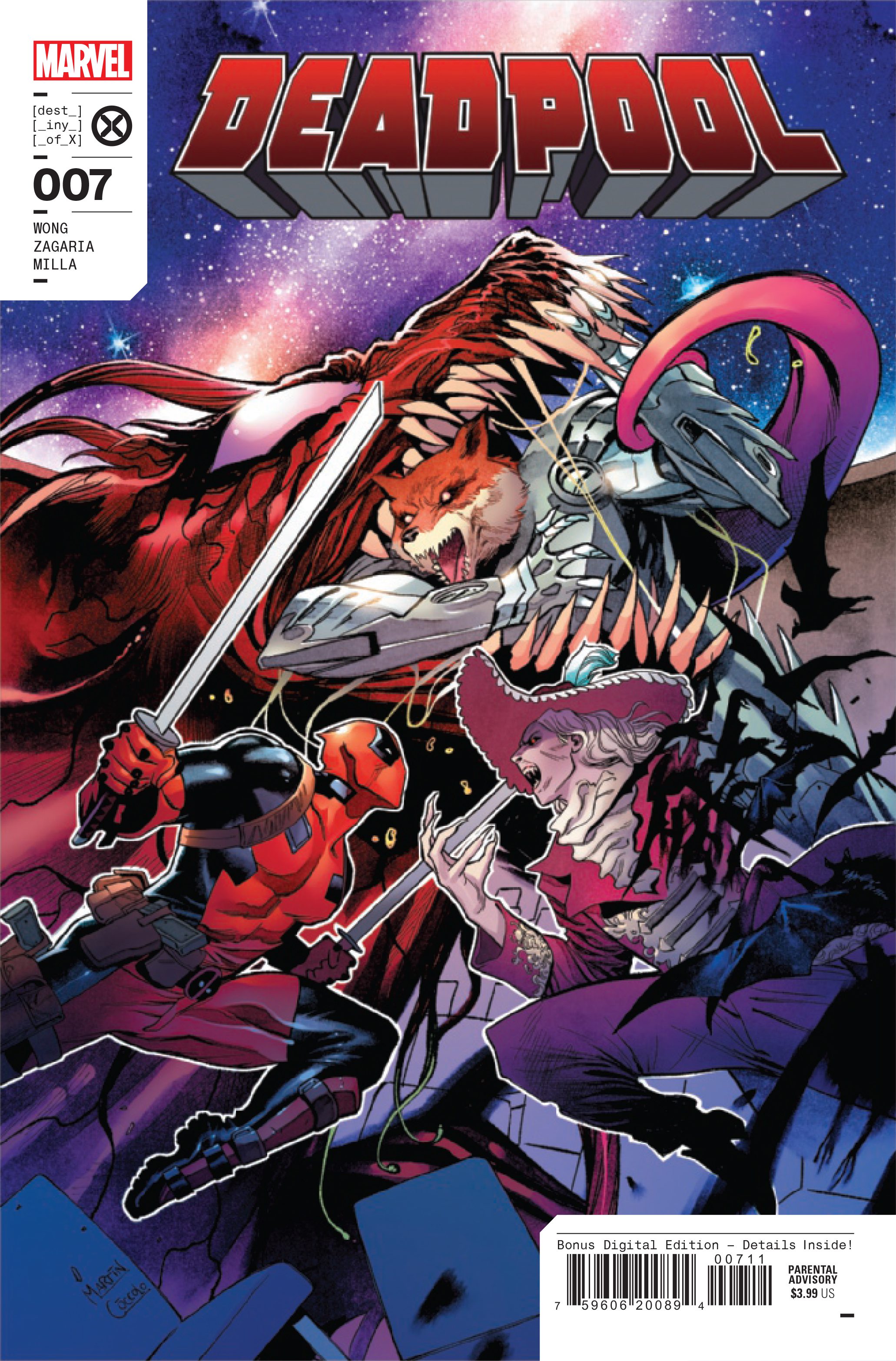 marvel comics exclusive preview deadpool