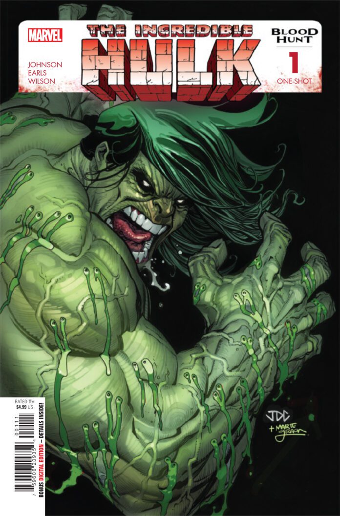 marvel comics exclusive preview incredible hulk blood hunt