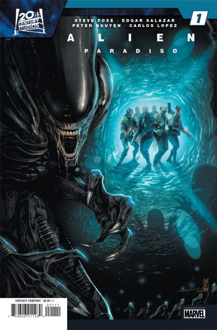 marvel comics exclusive preview alien paradiso