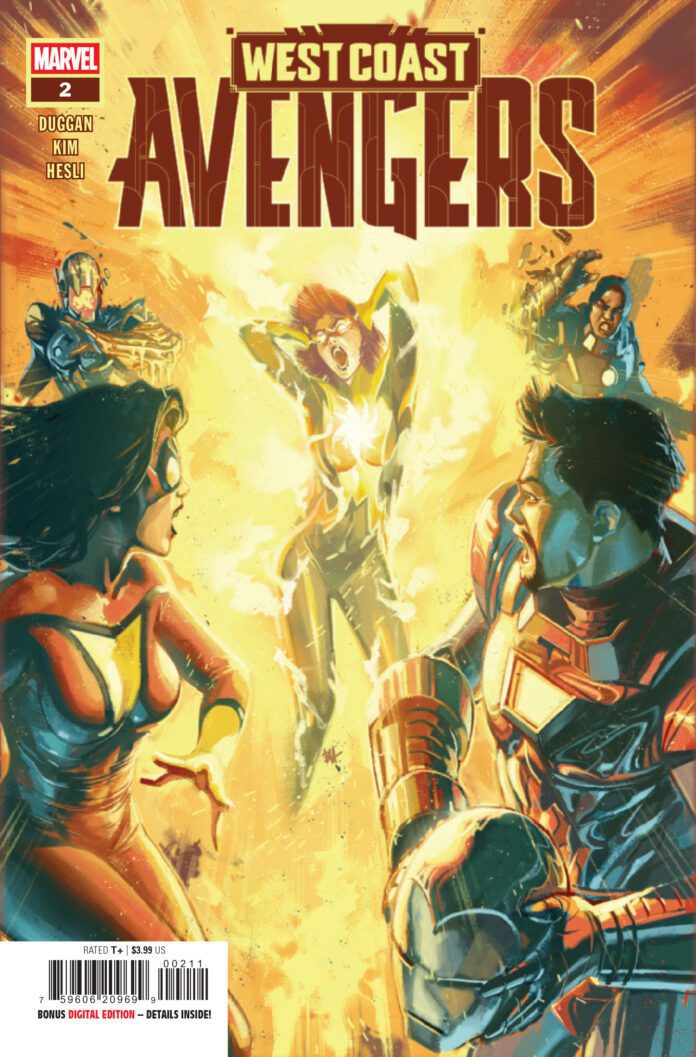 marvel comics exclusive preview west coast avengers