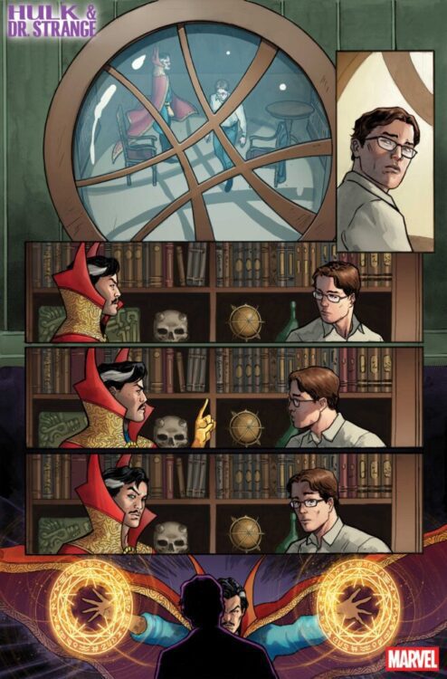 marvel comics exclusive preview first look hulk doctor strange defenders